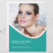 Promotionele briefterhead voor juwelenontwerper gepersonaliseerd briefhoofd (Voorkant / Achterkant)