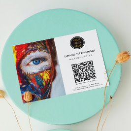 Promotionele Business Logo QR Code make-up artiest Flyer
