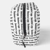 Promotionele Business Logo Zwart Wit Patroon Toilettasje (Rechts)