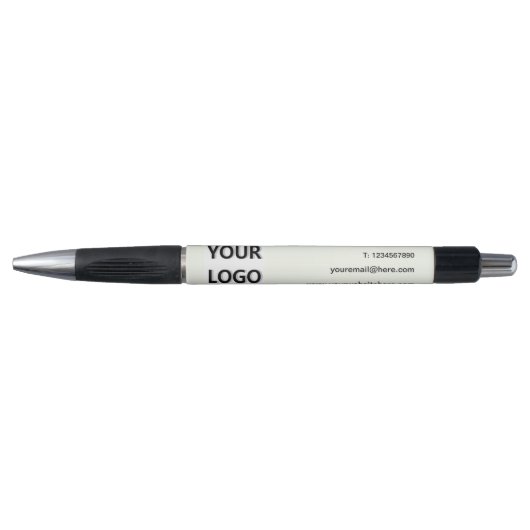 Promotionele Business Pen met uw Logo en tekst (Voorkant)