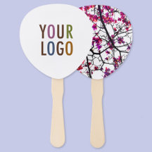 Promotionele Custom Hand Fan met uw Logo & foto