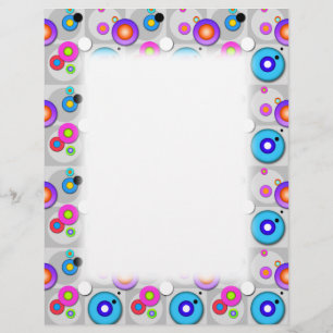 Promotionele FLYER - Pop Art CIRCLES ONTWERP