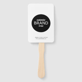 Promotionele handventilator met Logo | Modern mini Handwaaier