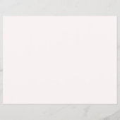 Promotionele Kapper Zakelijk Logo QR Code Flyer (Achterkant)