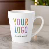 Promotionele Latte Mok Custom Business Logo Brande