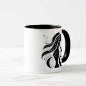 Promotionele Latte Mok Custom Business Logo Brande (Voorkant rechts)