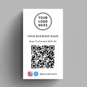 Promotionele Logo QR-code Visitekaartje