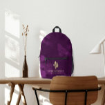 Promotionele Logo voor Wellness Beauty Business Bedrukte Rugzak<br><div class="desc">Promotionele Logo voor Wellness Beauty Business Gedrukte Rugzak</div>