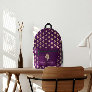 Promotionele Logo voor Wellness Beauty Business Bedrukte Rugzak