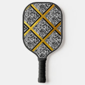 Promotionele moderne en creatieve gouden aangepast pickleball paddle (Achterkant)