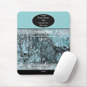 Promotionele Mousepad Aqua - Muismat HAMbyWG (Met muis)