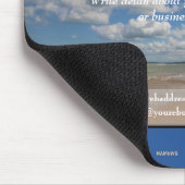 Promotionele Mousepad Cloudy Beach - HAMbyWG Muismat (Hoek)