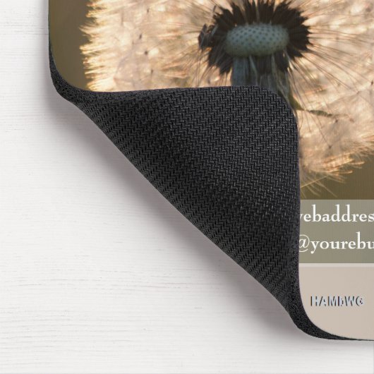 Promotionele Mousepad Dandelion - HAMbyWG Muismat (Hoek)