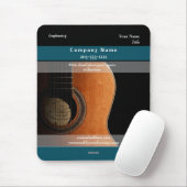 Promotionele Mousepad Half Guitar - HAMbyWG Muismat (Met muis)