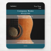 Promotionele Mousepad Half Guitar - HAMbyWG Muismat (Voorkant)