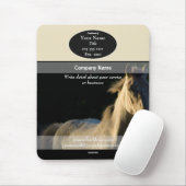 Promotionele Mousepad Horse HAMbyWG-Muismat Muismat (Met muis)