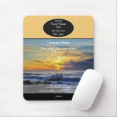 Promotionele Mousepad Ocean - HAMbyWG Muismat (Met muis)