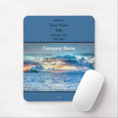 Promotionele Mousepad Ocean- HAMbyWG Muismat (Met muis)