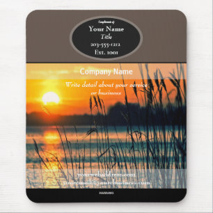 Promotionele Mousepad Sunset Lake - HAMbyWG Muismat