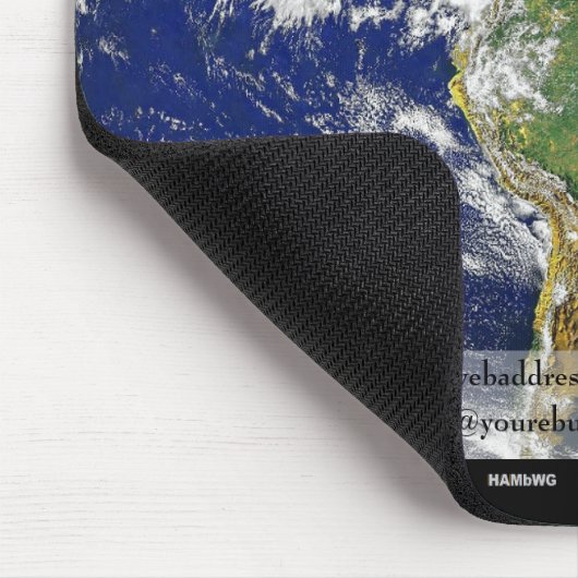 Promotionele Mousepad World-Afbeelding - HAMbyWG Muismat (Hoek)
