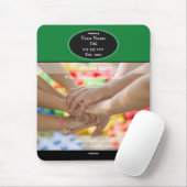 Promotionele Muismat van kinderhanden - HAMbyWG (Met muis)