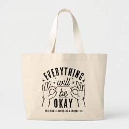 Promotionele Positieve Affirmatie Motiverende Grote Tote Bag