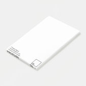 Promotionele Post-it 3-inch x4-inch Post-it® Notes (Schuin)