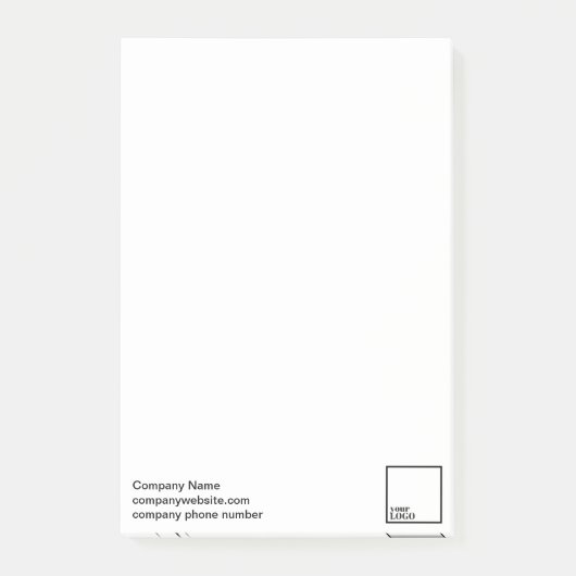 Promotionele Post-it 3-inch x4-inch Post-it® Notes (Voorkant)