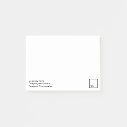 Promotionele post-its 4"x3" post-it® notes (Voorkant)