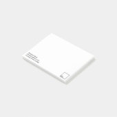 Promotionele post-its 4"x3" post-it® notes (Schuin)