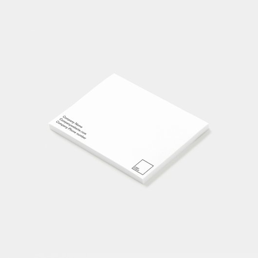 Promotionele post-its 4"x3" post-it® notes (Schuin)