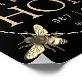 Promotionele Poster van de honingbijenteelt (Hoek)