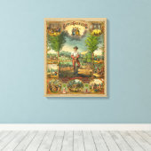 Promotionele print voor Grange leden (Insitu (Houten vloer))