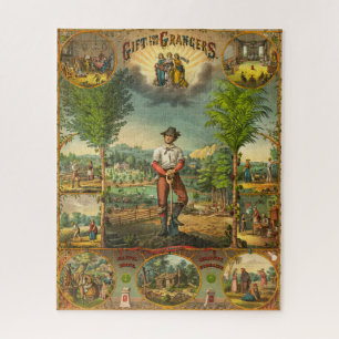 Promotionele print voor Grange leden Legpuzzel