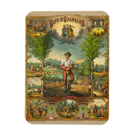 Promotionele print voor Grange leden Magneet (Verticaal)