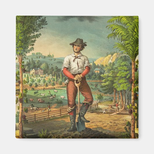 Promotionele print voor Grange leden Magneet (Voorkant)