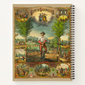 Promotionele print voor Grange leden Notitieboek (Achterkant)