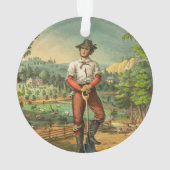 Promotionele print voor Grange leden Ornament (achterkant)