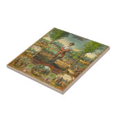 Promotionele print voor Grange leden Tegeltje (Zijkant)