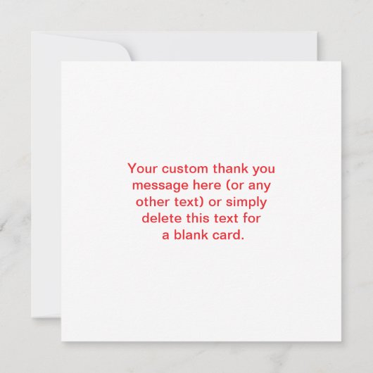 Promotionele QR-code (bewerkbaar) met Logo Pattern Bedankkaart (Achterkant)