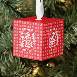 Promotionele QR-code (bewerkbaar) met Logo Pattern Decoratie
