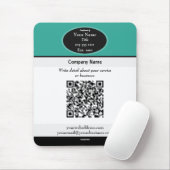 Promotionele QR-code muismat HAMByWG (Met muis)