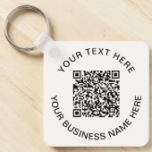 Promotionele QR-code Sleutelhanger