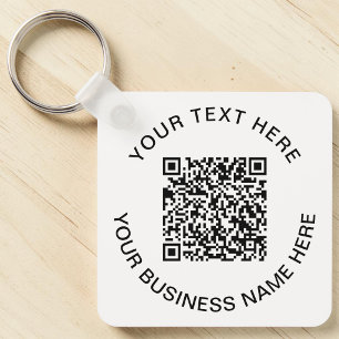 Promotionele QR-code Sleutelhanger