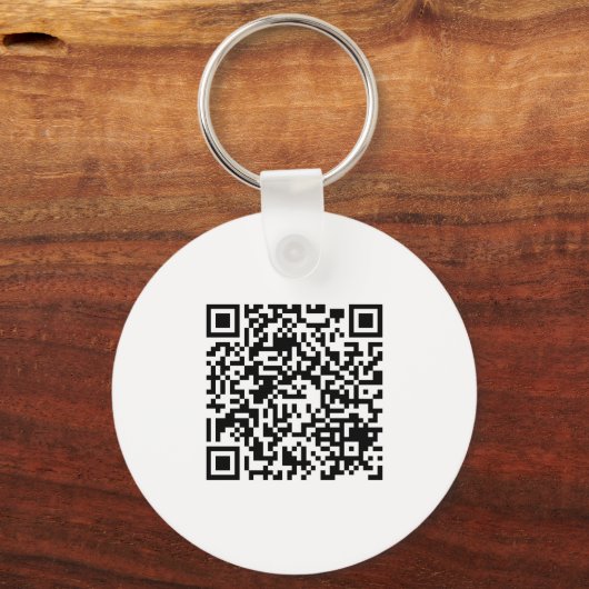 Promotionele QR-code-sleutelhangers Sleutelhanger (Voorkant)