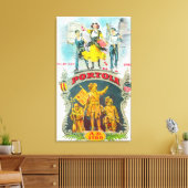 Promotionele scène van het Portola-festival Canvas Afdruk (Insitu (Woonkamer))