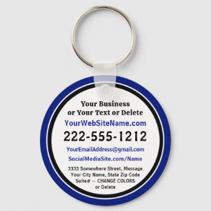 Promotionele sleutelhanger met LOGO, QR CODE of FO