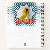 Promotionele Spraak Bubble Design Cleaner Recept Notitieboek (Achterkant)