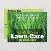 Promotionele startkaart. Landschef Briefkaart (Voorkant / Achterkant)