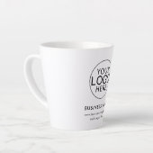 Promotionele swag bij Modern Business Logo Cafe Latte Mok (Linkerhoek)